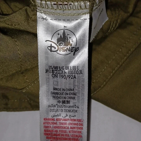 Disney Buzz Lightyear star command Olive Green Cargo pants NWT - Picture 11 of 16